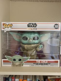 New Funko Pop Star Wars: The Mandalorian Edition - The Child, 10" Super Sized Pop