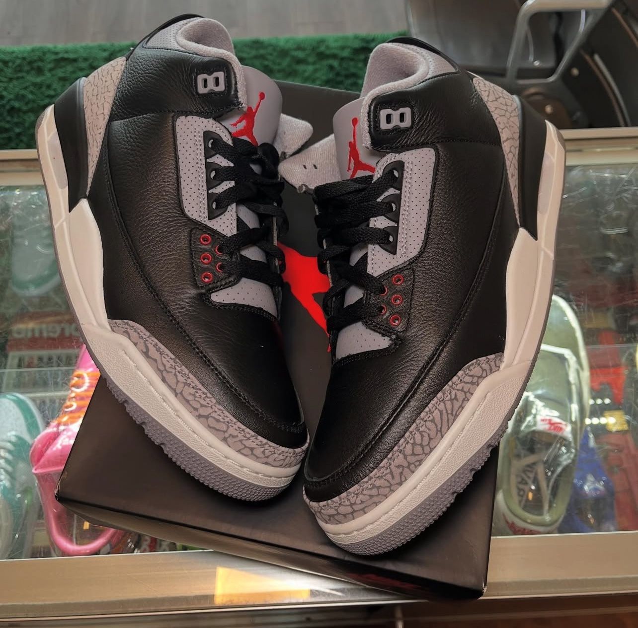 Jordan 3 Black Cement Size 9