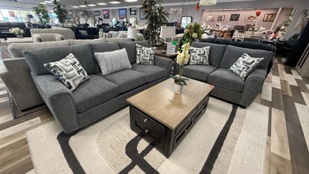 2 PC SOFA AND LOVESEAT