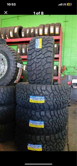 LT33X12.50R20 Set of 4 Brand new tires