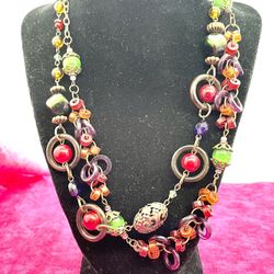 Costume Multistrand Necklace 