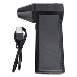 Mini Jet Blower 3 Speeds 130000RPM Jet Dry Blower Cordless Electric Air Duster Keyboard Car Home Cleaning Black