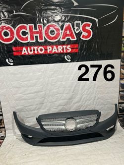 Mercedes benz c350 c300 c250 front bumper 2019 and 2020 and 2021