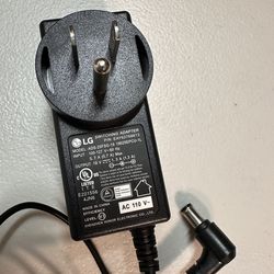 Original Genuine LG 19V Monitor Power Adapter - AC/DC Charger
