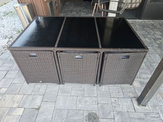 Patio dining set 11 pcs