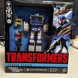 Transformers Soundwave Studio Series *Mint*