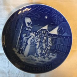 1987 B&G Copenhagen Porcelain Plate