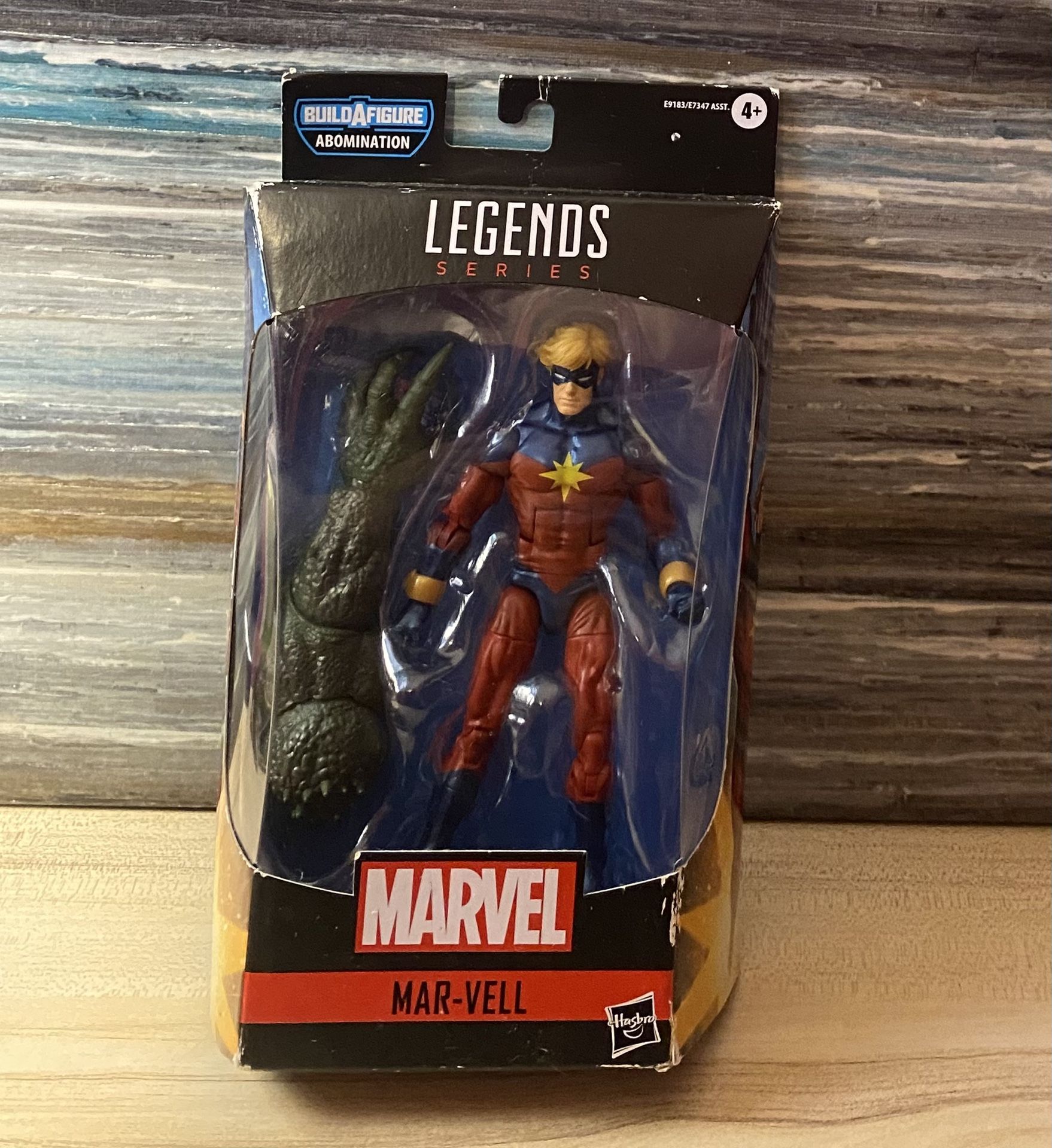 Marvel Legends Series Build A Figure Mar-vell