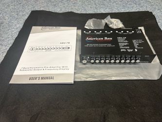 Car Audio New American Boss Graphic Equalizer