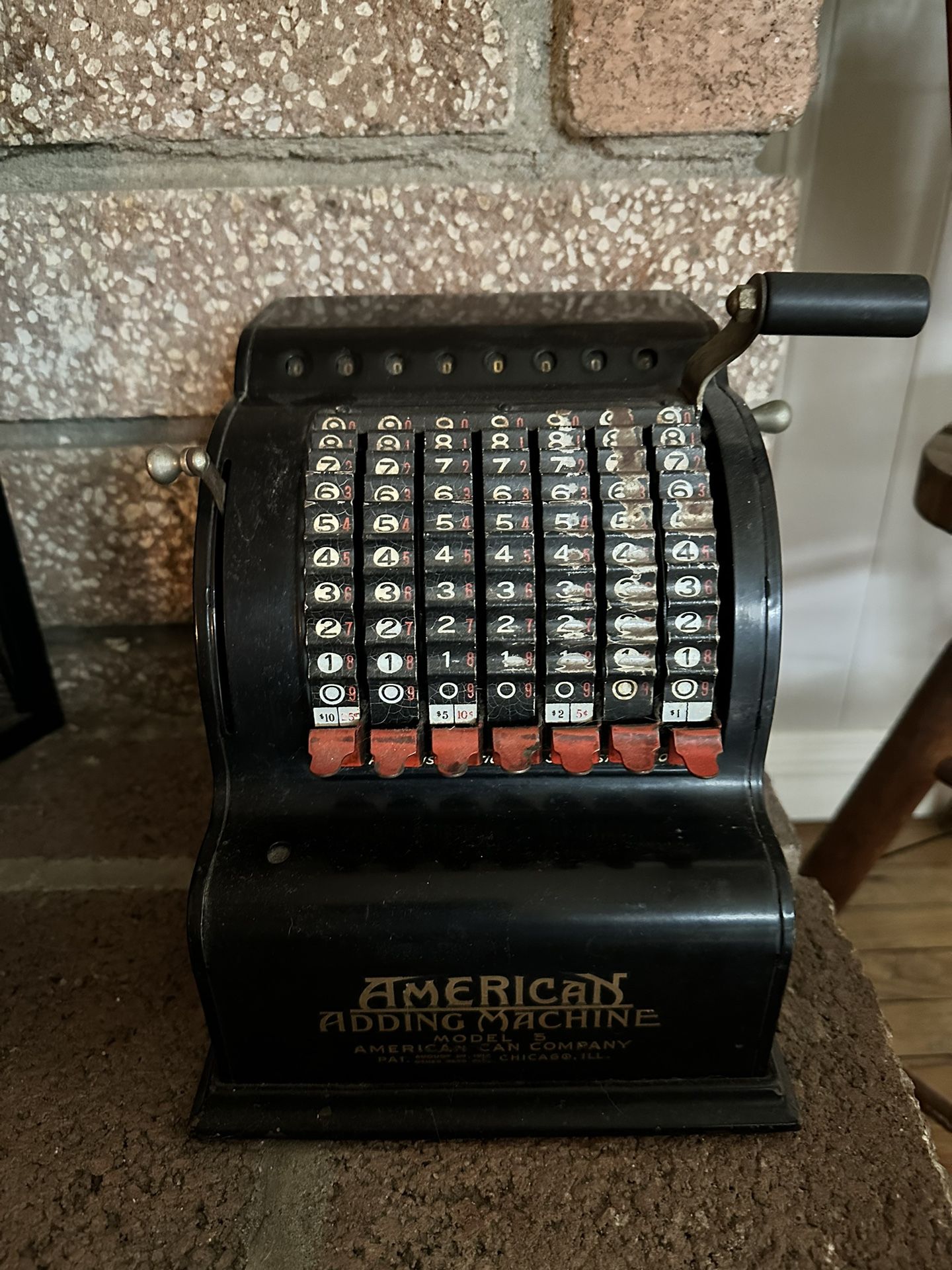 Antique  American Adding Machine