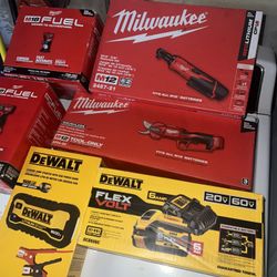 Milwaukee Tools All Brand New 