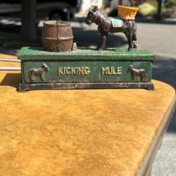 cast iron coin bank