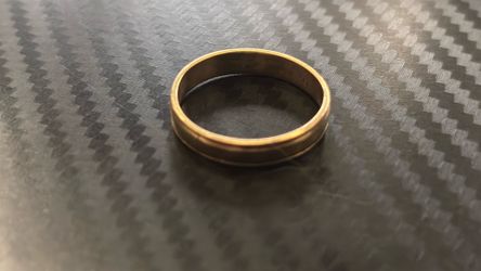 10kt Mens Ring Band 2.7g