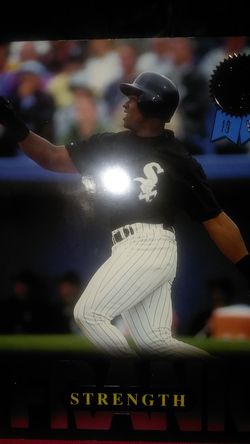 1993 Leaf Large Frank Thomas Numbered Card