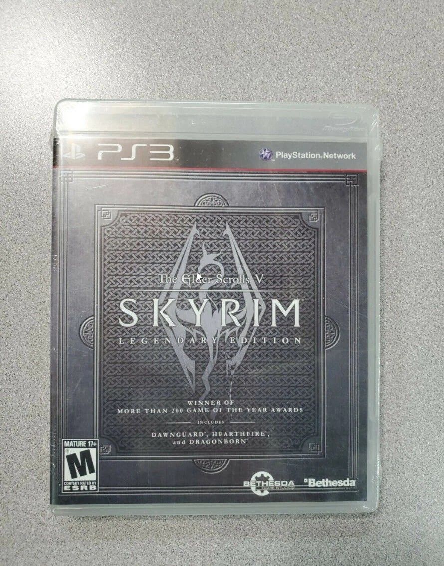 NEW THE ELDER SCROLLS SKYRIM THE LEGENDARY EDITION SONY PS3