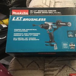 18v LXT Brushless Cordless 1/2” Hammer Drill 