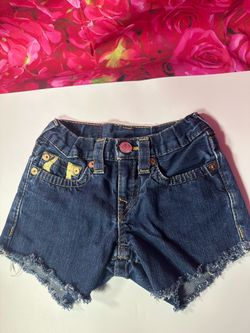Tru Religion Girl Shorts Size 6