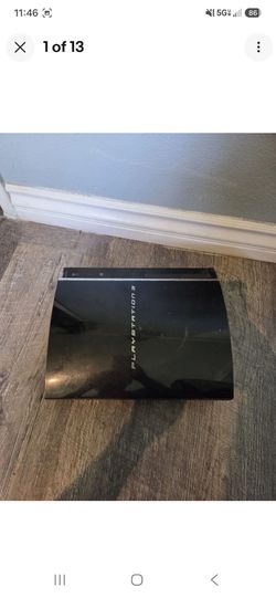 Sony PlayStation 3 PS3 CECHE01  Backwards Compatible Console For Parts