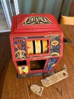 Cent-A-Pack Antique Trade Stimulator Slot Machine