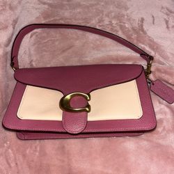 Coach Tabby 26 Colorblock Leather Shoulder Bag