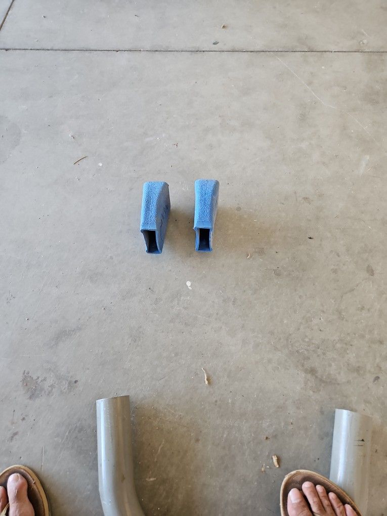 Extension ladder pads