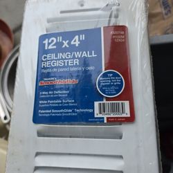 12 By 4 Ceiling / Wall Register Never Opened