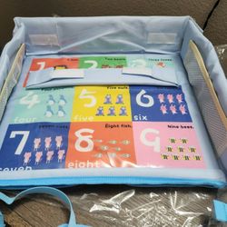 Kids Travel Tray Car Seat Tray for Kids Road Trip Essentials Car Seat Table Tray for Kids Travel Tray Lap Desk for Cars Toddler Travel Tray for Car