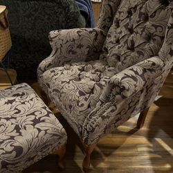 Coaster Fine Furniture Accent Chair And Ottoman 
