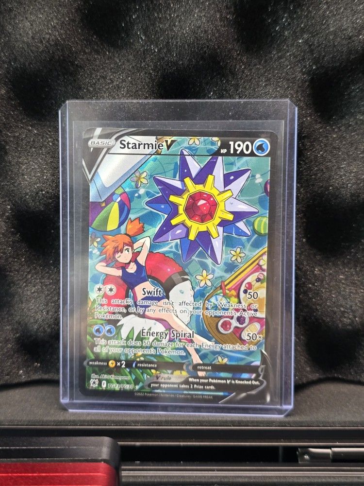Pokemon Starmie V TG13 NM