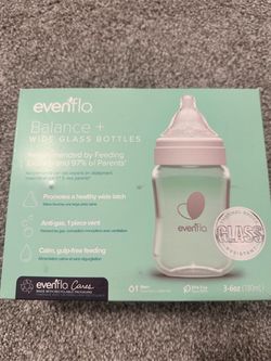 Even Flo Wide Glass bottles