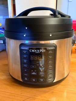 Crock-pot 8-quart slow cooker and pressure cooker