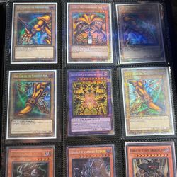 Staright Rare Exodia Complete Set 