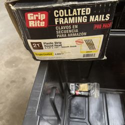 Misc Boxes Of Screw Nails Wire, Shims, Wire Nuts Chalk Line Tape 