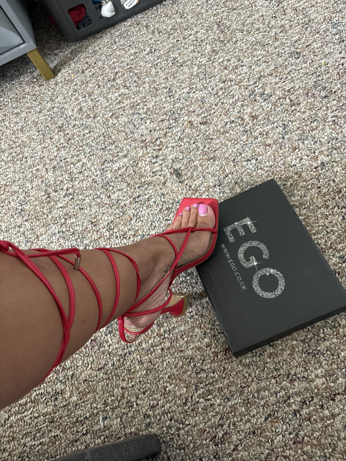 EGO RED HEELS