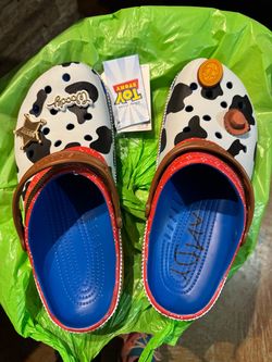 Disney Toy Story woody crocs shoes