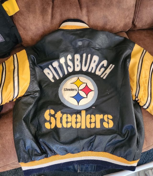 Vintage Steeler jacket leather