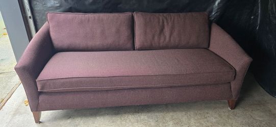 Unique MCM William Alan Plum Sofa