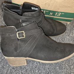 Black Ankle Boots