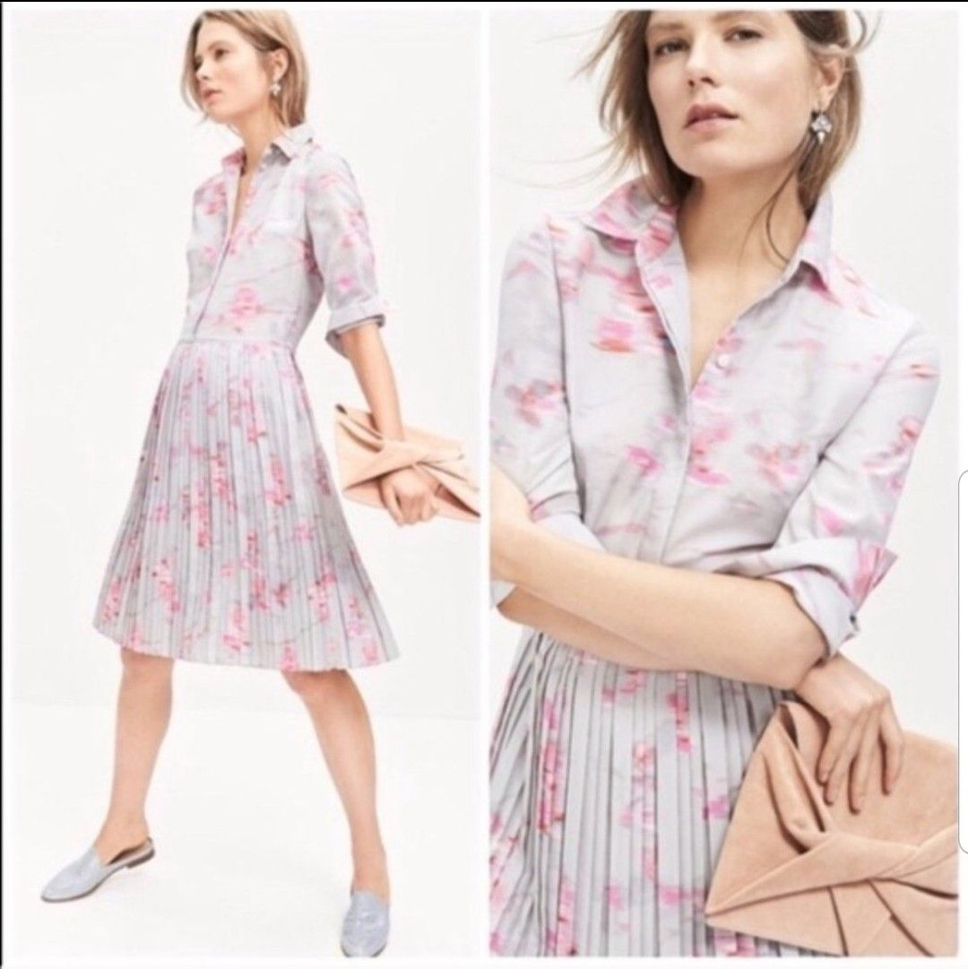 Banana Republic Pleated Dress Size 10