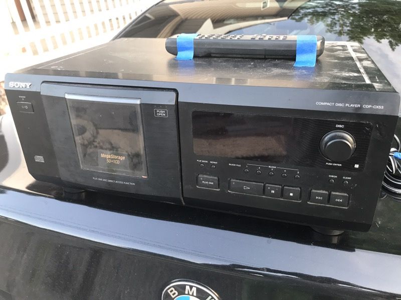 Sony 50+1 CD player changer