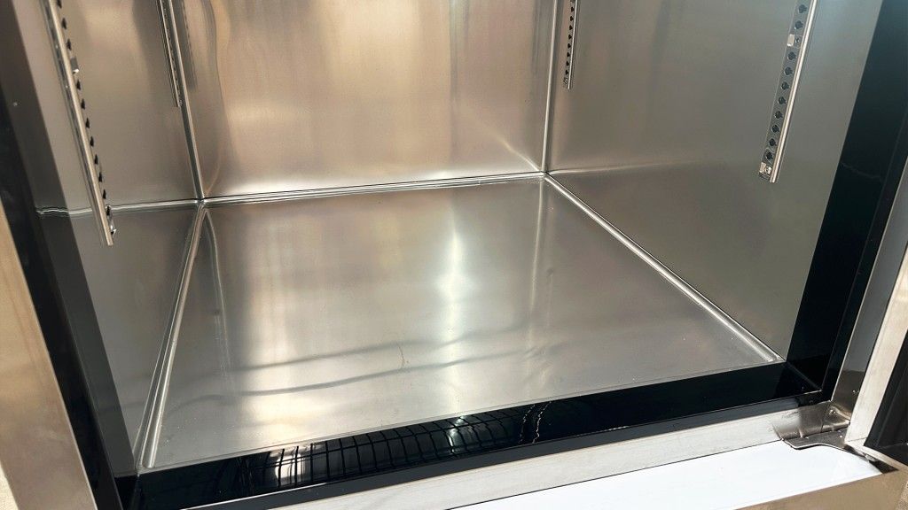 NSF Reach In One Door Freezer SS interior AKF 07381