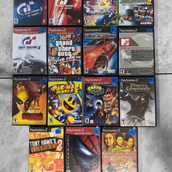 PS2 Games - $15