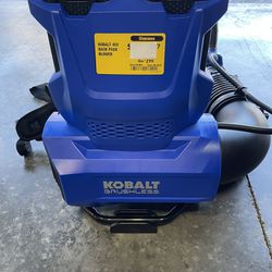 Kobalt Leaf Blower - Battery 40v With Batteries - NEW