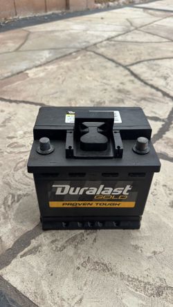 Duralast gold car battery