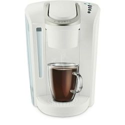 Keurig K-Select Coffee Maker, Single Serve K-Cup Pod Coffee Brewer, With Strength Control and Hot Water On Demand White