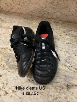 Kids cleats Nike US size 12C