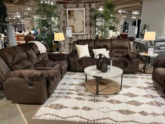 Brand New soft to touch upholstery recliner sofa for comfort & relaxation