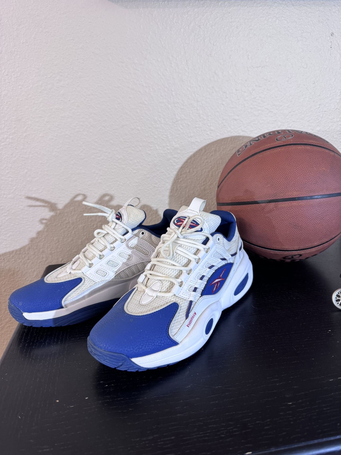 Reebok Answer 1 Allen Iverson – Size 9.5 (White/Navy/Red)