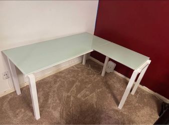 Glass Desk