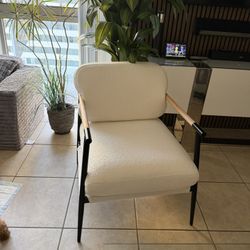 Brand new- Accent Chair - I just made a video for it .